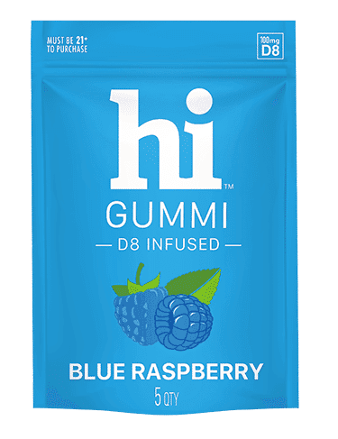 Blue Raspberry - 20MG THC-Infused Gummi