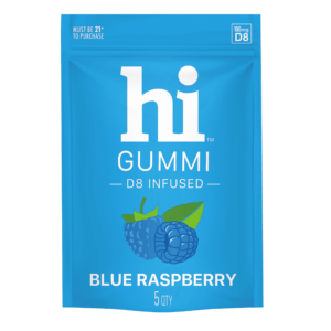Blue Raspberry - 20MG THC-Infused Gummi